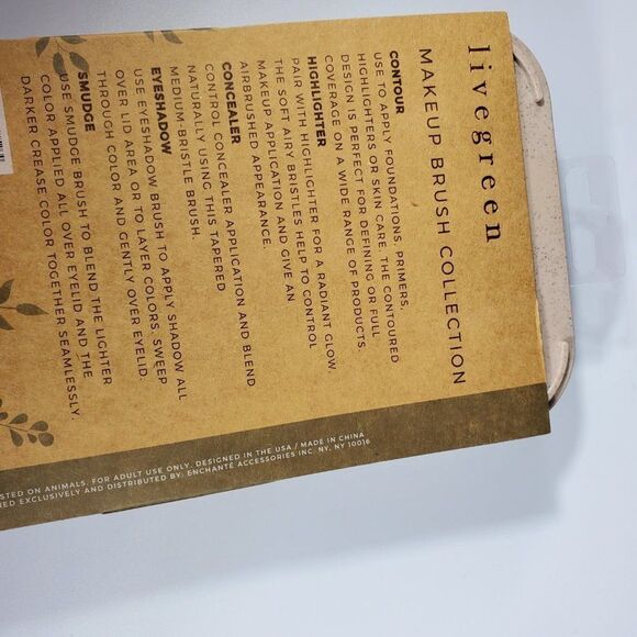 MAKEUP BRUSH LIVE GREEN COLLECTION - Picture 7 of 16